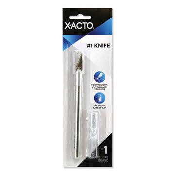 X-ACTO® No. 1 Z-series Precision Utility Knife W-replaceable Steel Blade, Safety Cap freeshipping - TVN Wholesale